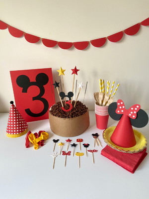 Kit festa mickey/minnie p