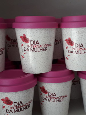Copo fibra de arroz 350ml
