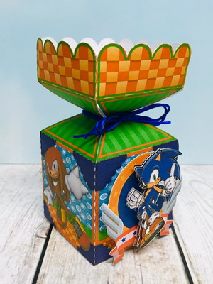 Caixa meia bala - sonic 2