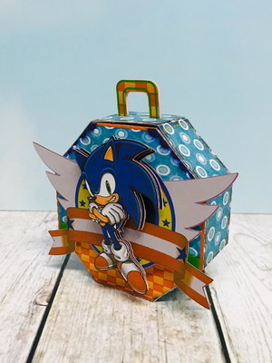 Caixa hexagonal - sonic 2