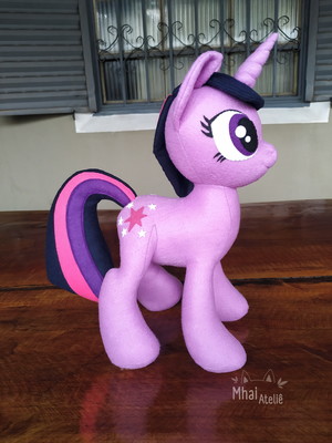 My little pony em feltro - twilight sparkle