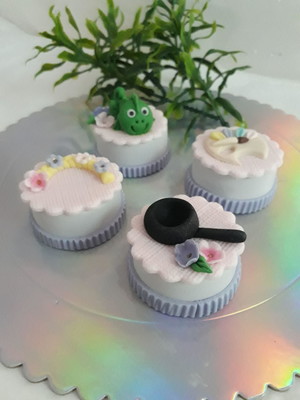 Pão de mel personalizado rapunzel