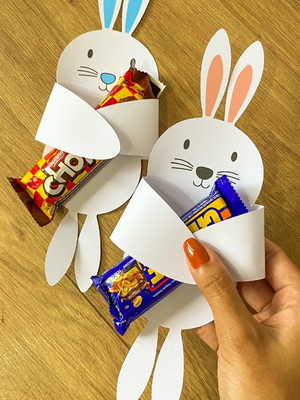 Coelhinho abraço de chocolate