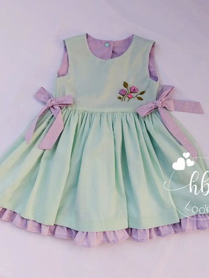 Vestido casual bordado