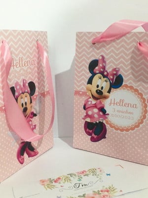 Bolsa minnie rosa