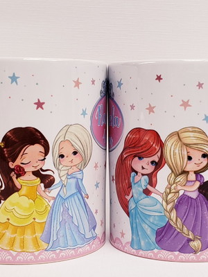 Lembrancinha caneca personalizada princesas10