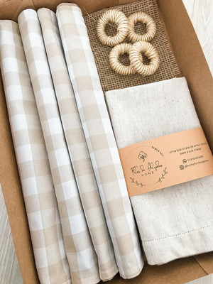 Kit mesa posta 4 lugares - cozy