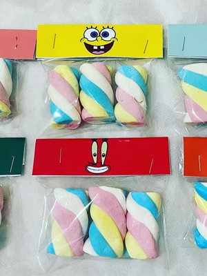 Marshmallow bob esponja