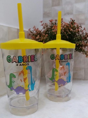 Copo shake twister 500 ml com led e personalização colorida