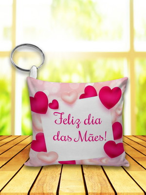 Chaveiro almofada dia das mães