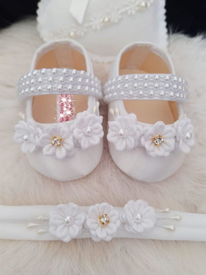Sapato branco bebê