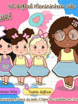 Kit digital menininhas cute