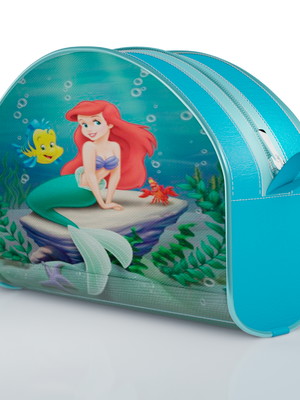 Necessaire pequena sereia ariel 2 16cmx10cm