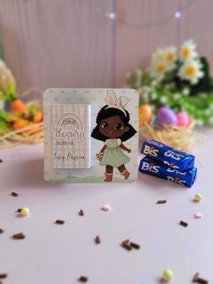 Brinde personalizado chocolate bis páscoa