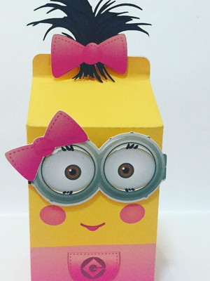 Caixa milk minnions
