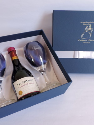 Taças de vinho personalizadas