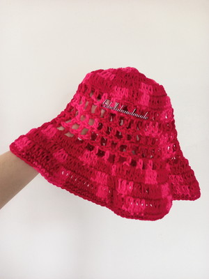 Bucket hat de crochê
