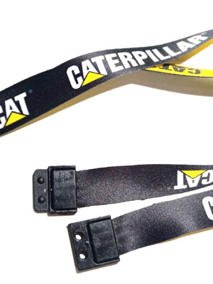 Cordão para crachá com trava de segurança e mosquete
