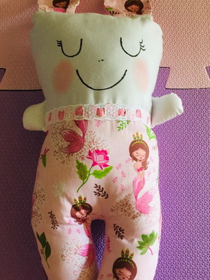 Naninha / almofada de pano personalizada