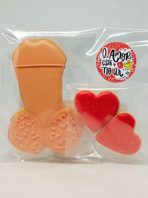 Kit biscoito decorado amanteigado despedida de solteira