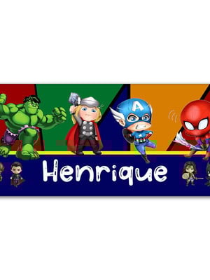Tapete infantil para quarto de bebê herois baby