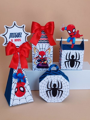 Kit festa homem-aranha