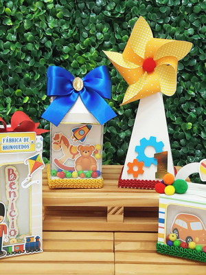 Kit fábrica de brinquedos premium (20 peças)