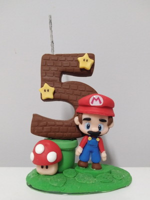 Vela mario bros numero 5