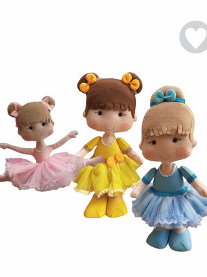 Bailarina com 40cm