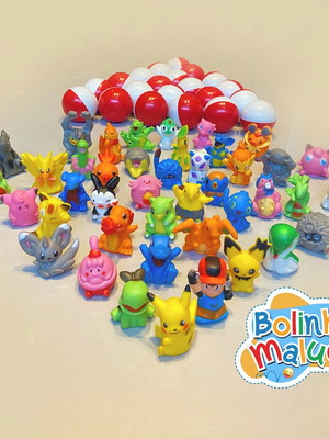 Lembrancinha de aniversário infantil pokemon 40 dedoches