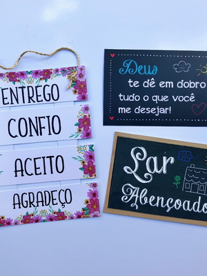 Kit de placas decorativas