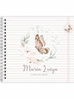 Livro do bebê borboletas