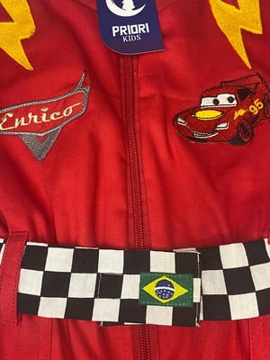 Macacão piloto 3-8 anos