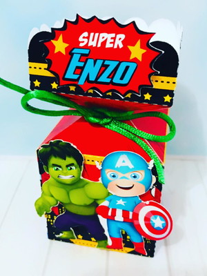 Caixa bala vingadores