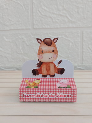 15 portas bis duplo fazendinha vermelha -decoração infantil!