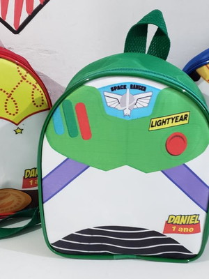 Mochila bolsinha 23x19 toy story