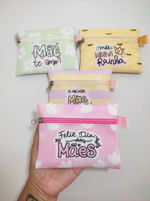 Porta moedas dia das mães lembrancinha