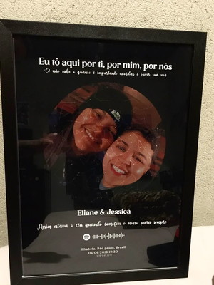 Quadro mapa estrelar a5