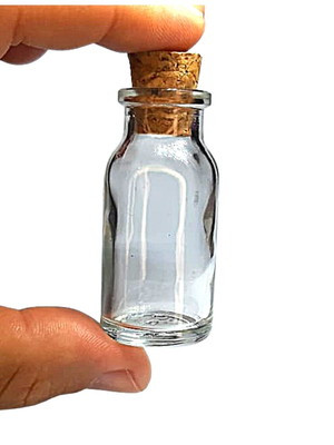 50 mini garrafinha penicilina 10ml com rolha vidro