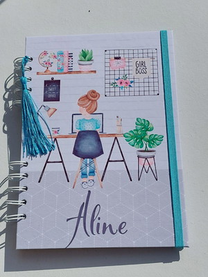 Caderno de pedidos personalizado