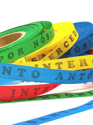 1000 fitinhas. santo antônio, intercedei. 5 cores cortadas.