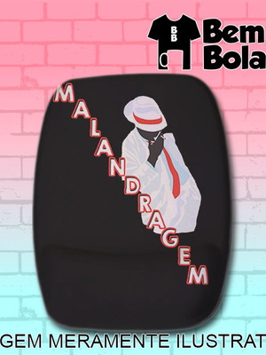 Mousepad malandros zé pilintra umbanda com apoio