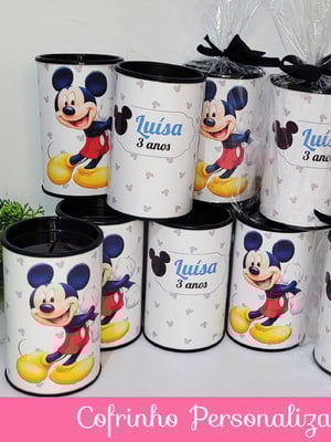 Cofrinho personalizado - mickey