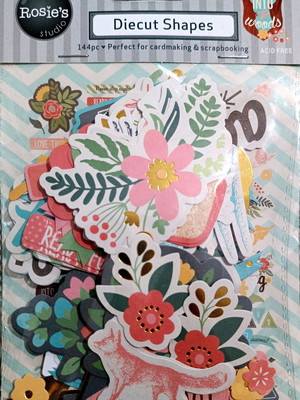 Die cuts com foil - aventura / natureza (144 peças)