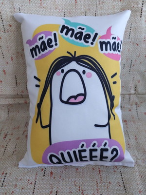 Mini almofadinhas em tactel decorativas dia das mães