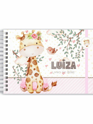 Livro do bebê girafa baby menina