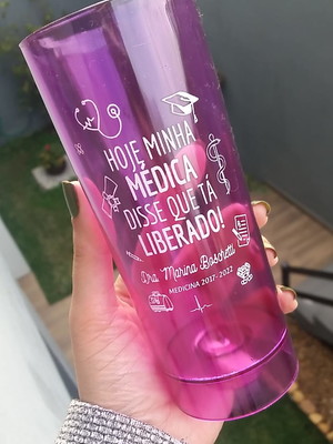 Long drink com led 350 ml personalizado