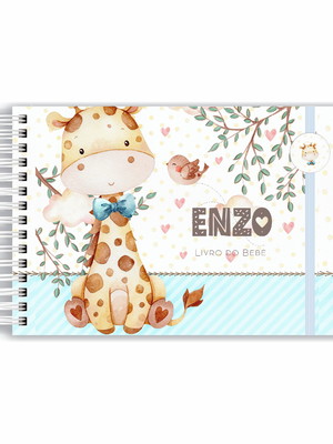 Livro do bebê girafa baby menino