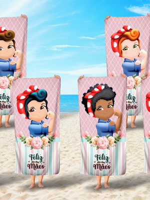 Promoção kit 10 toalhas personalizadas dia das mães