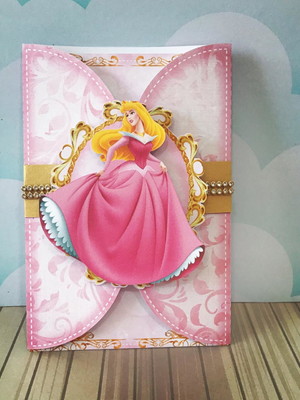 Convite princesa aurora